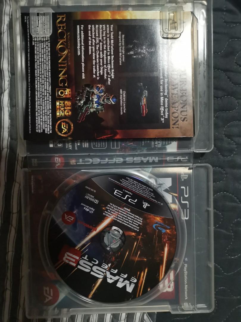 PS3 Mass Effect 3 (Category: PlayStation) located in Mandaluyong City. Submitted by gamerparadise0 (Listing ID 1061009953, Image 3). Description: Original ps3 game disc. Good condition. Mass Effect 3..