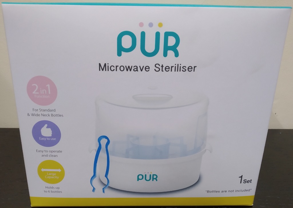 Pur top microwave sterilizer