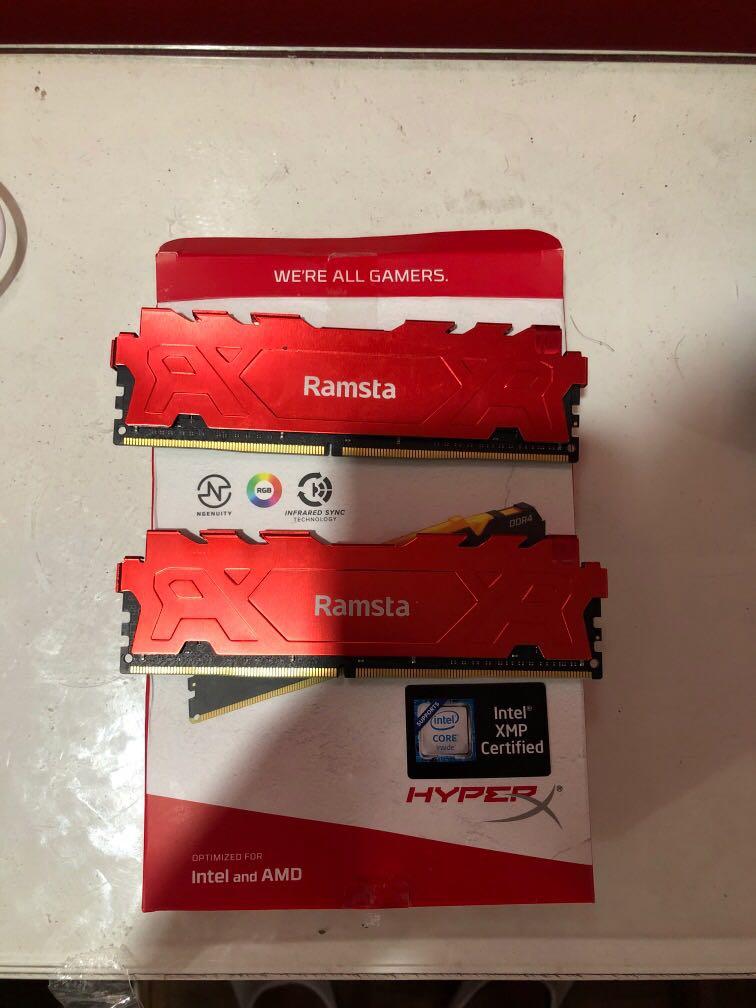 Ramsta 4x2 8 gb ram 2666mhz (Category: Computer Parts) located in Pasay City. Submitted by xansells (Listing ID 1061074122, Image 1). Description: This came with my pre built pc. Rfs: upgraded the ram na (Will provide replacement box).