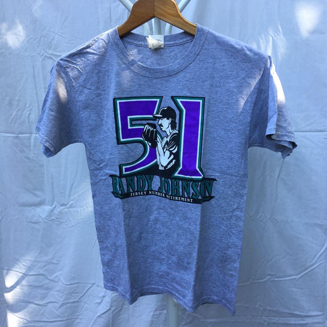 Randy Johnson jersey number retirement T-shirt