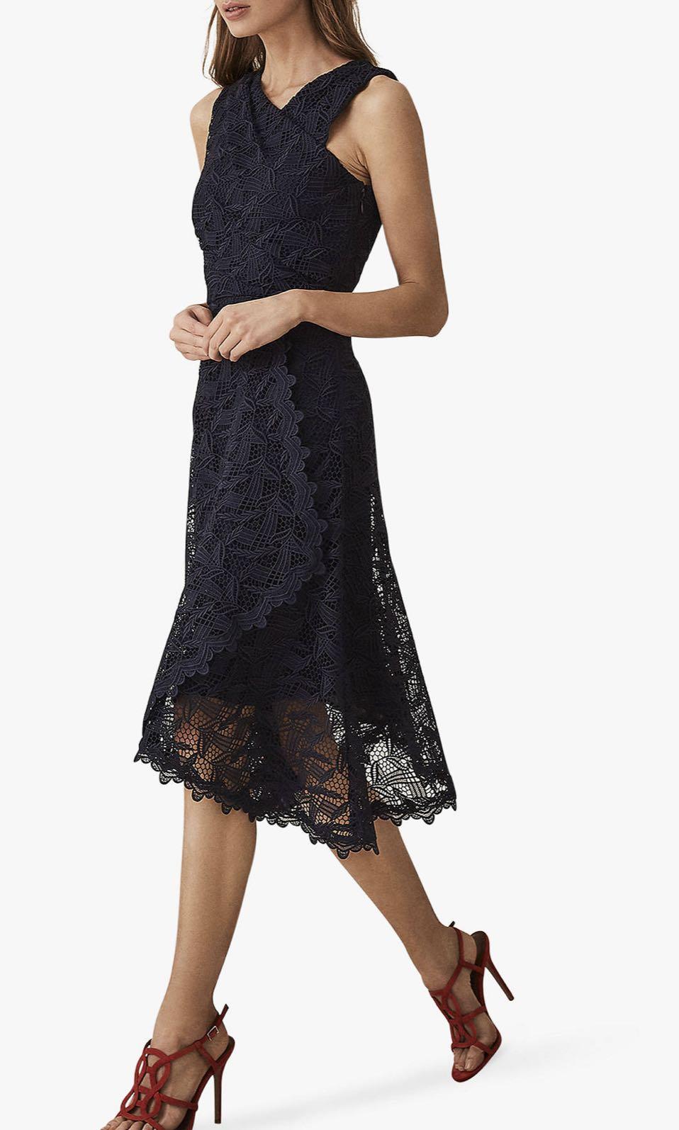 reiss rayna lace dress