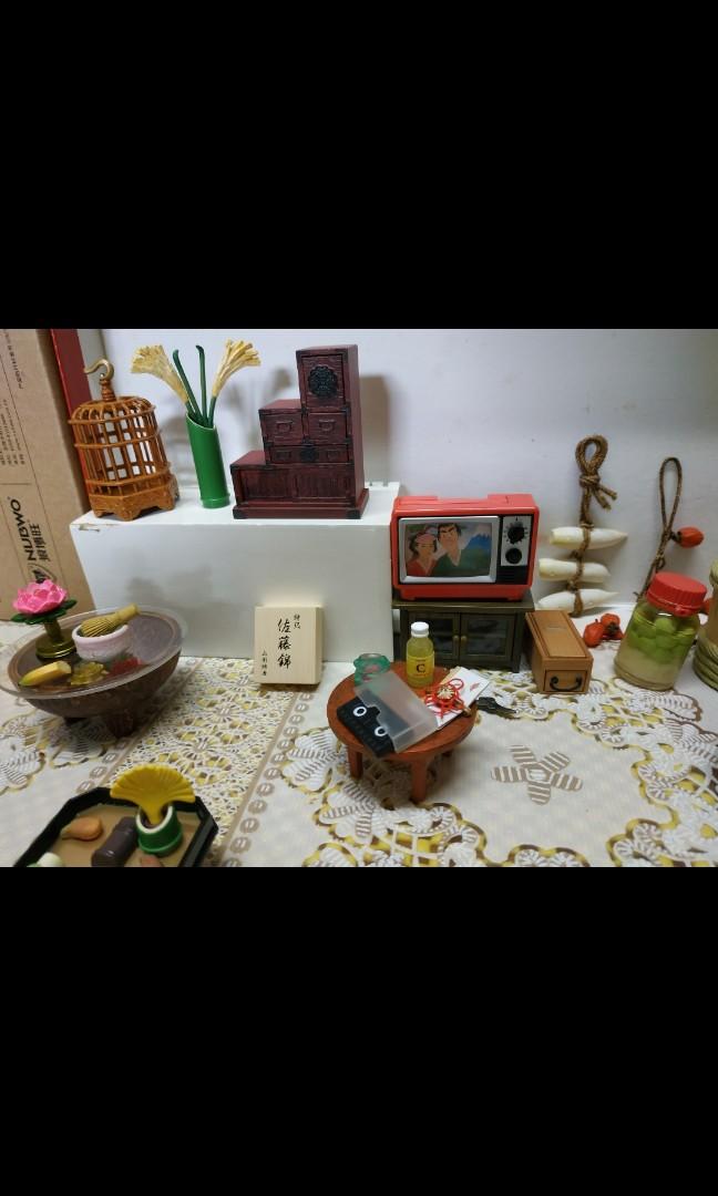 Re Ment Rement 亞洲雜貨鳥籠雀仔荷花另外亦有家電可配合祖母家家具台所 興趣及遊戲 收藏品及紀念品 明星周邊 Carousell