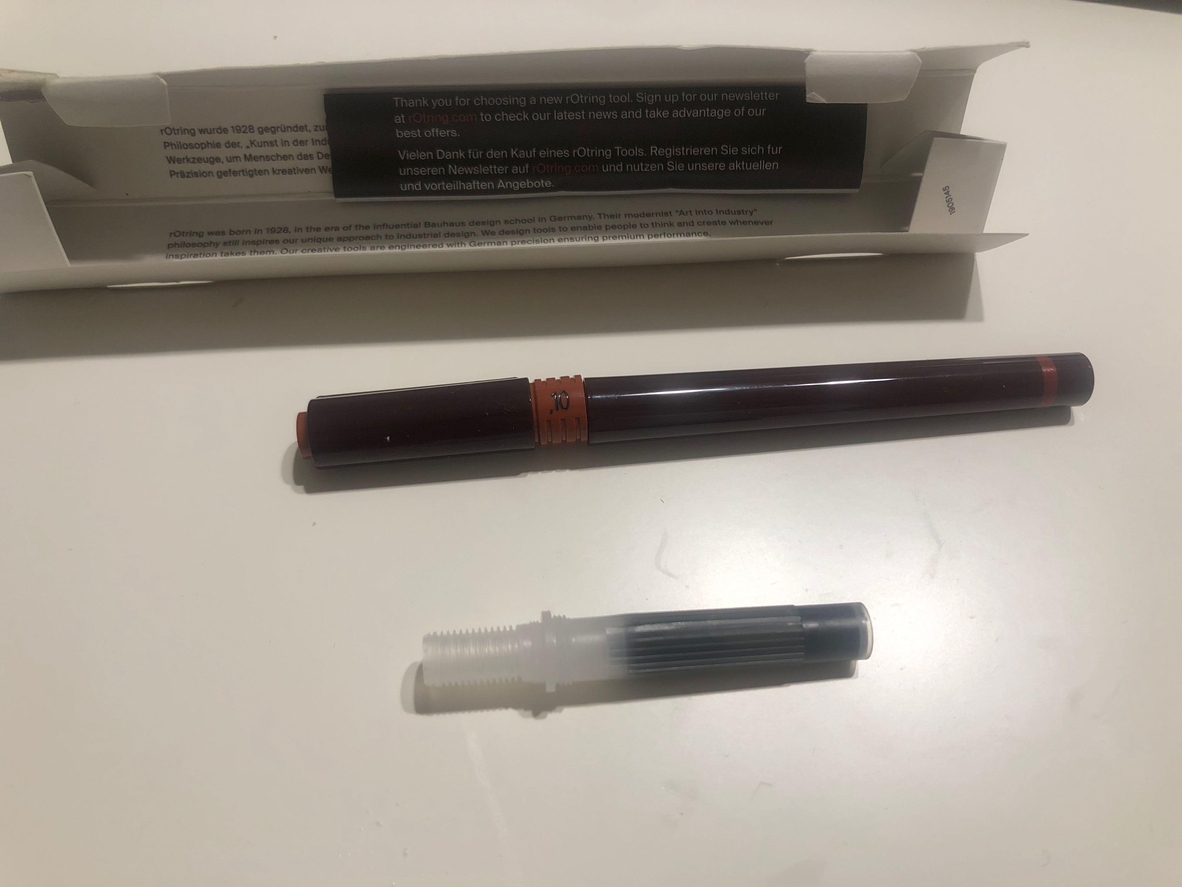 Rotring pen 0.1 Clearance