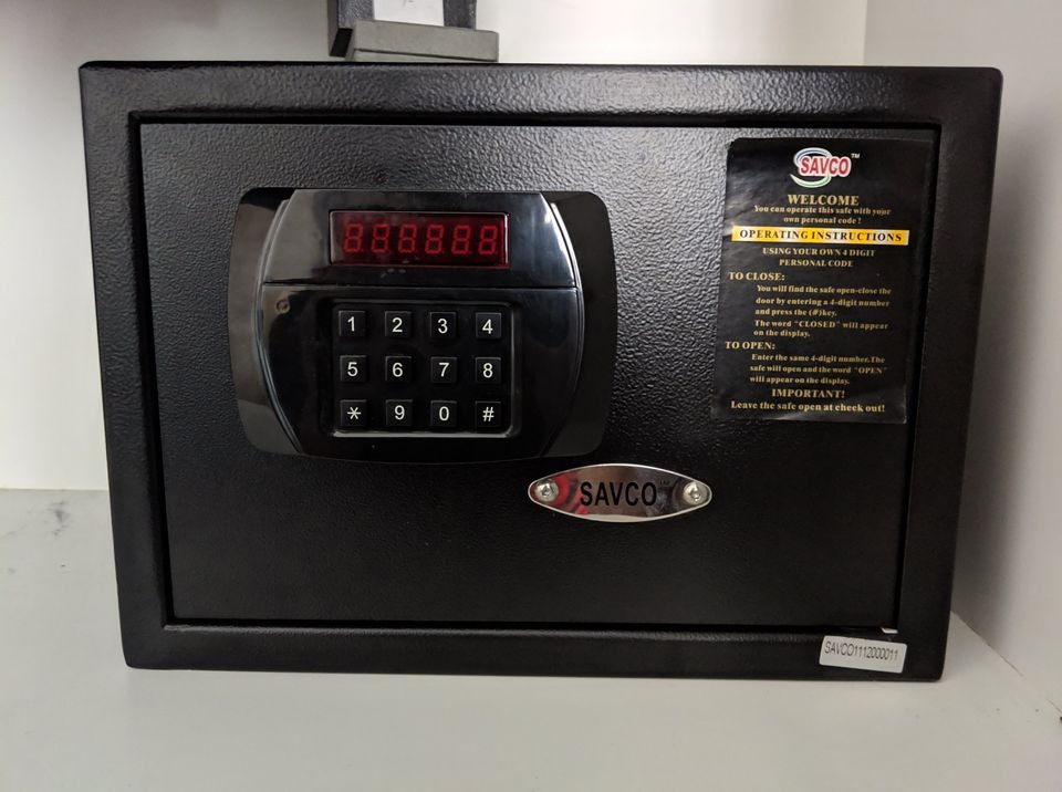 Savco Digital Personal Safe (Barely Used), Health & Nutrition