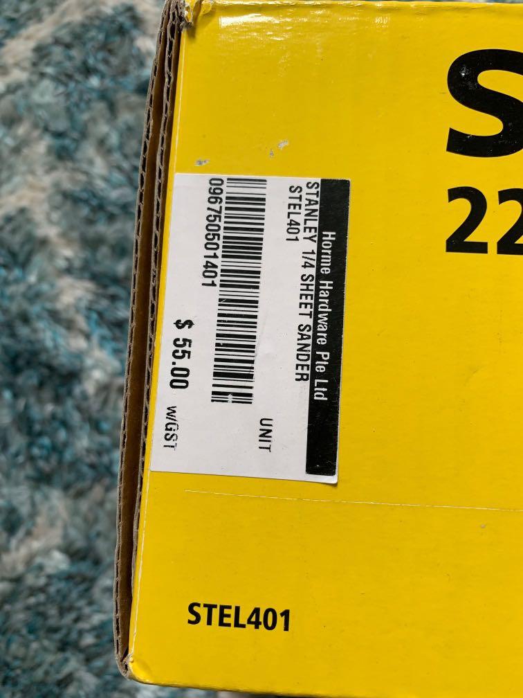 Stanley hand sander, Hobbies & Toys, Stationery & Craft, Craft Supplies