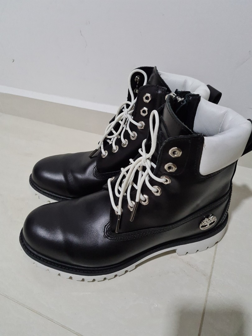 Stussy x Timberland Boots Men s Fashion Footwear Boots on Carousell