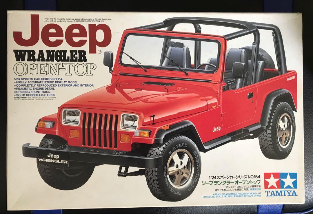 Tamiya Jeep Wrangler Open Top 興趣及遊戲 古董收藏 收藏品及紀念品 明星週邊 Carousell