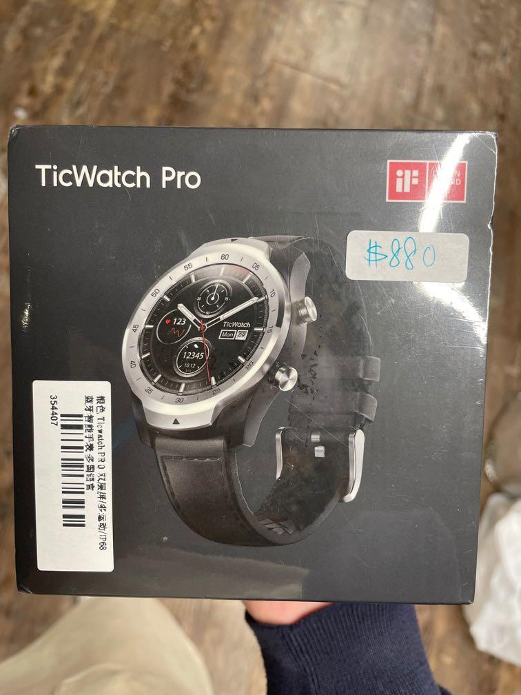 ticwatch pro wf12106, 名牌, 手錶- Carousell