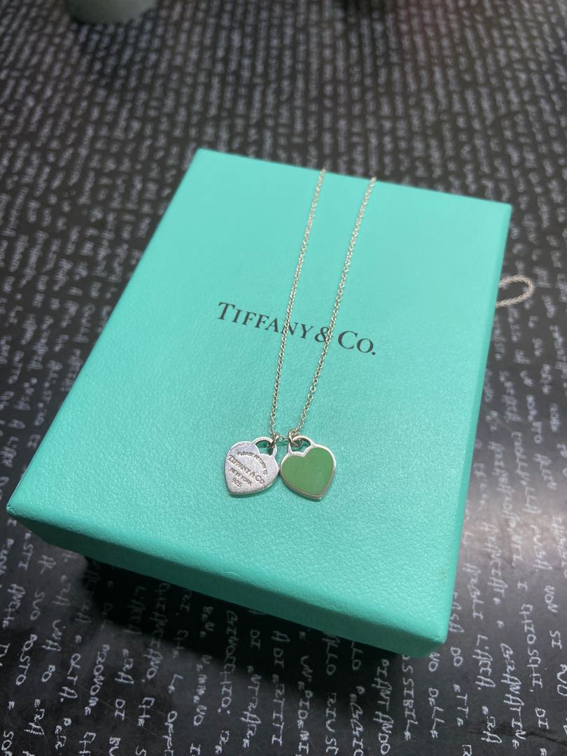 Tiffany \u0026 Co mini heart Necklace, Women 