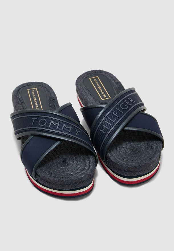 flat strappy sandals tommy hilfiger