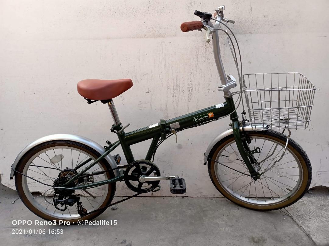 Topone folding bike deals