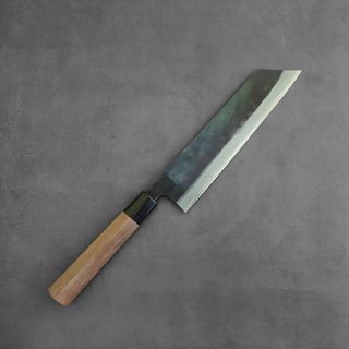 Mitsumoto Sakari. Japan Knife. Kiritsuke. Unboxing and paper