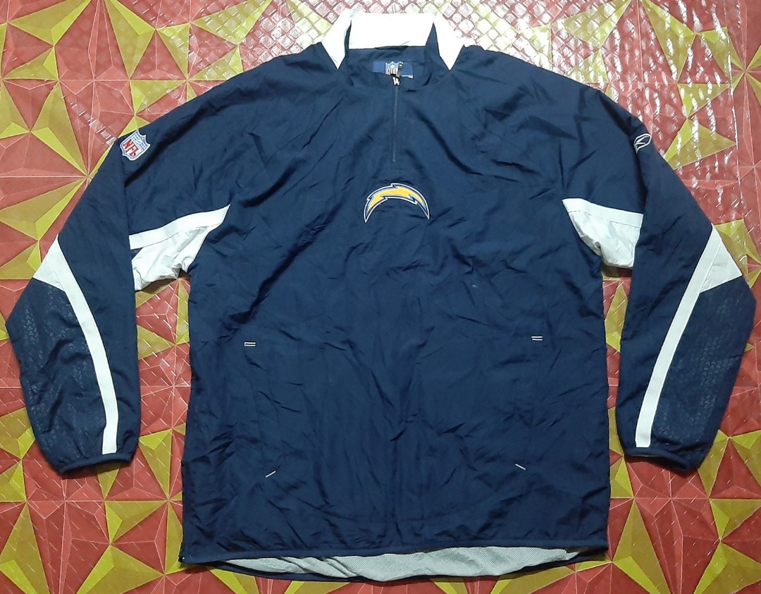 Vintage NFL Reebok Chargers Half Zip 