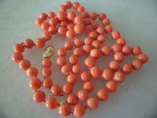 Salmon coral beads cheap