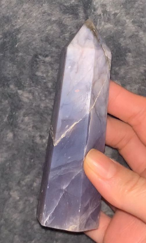 Violet flame agate sales