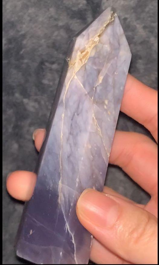 Violet online flame agate