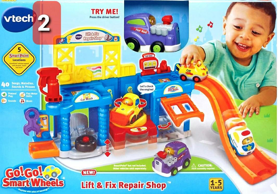 Vtech Car Spiral Tower and Car Wash Set, Babies & Kids, Toys & Walkers