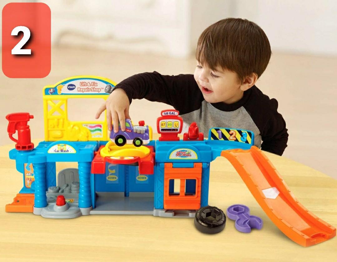 Vtech Car Spiral Tower and Car Wash Set, Babies & Kids, Toys & Walkers