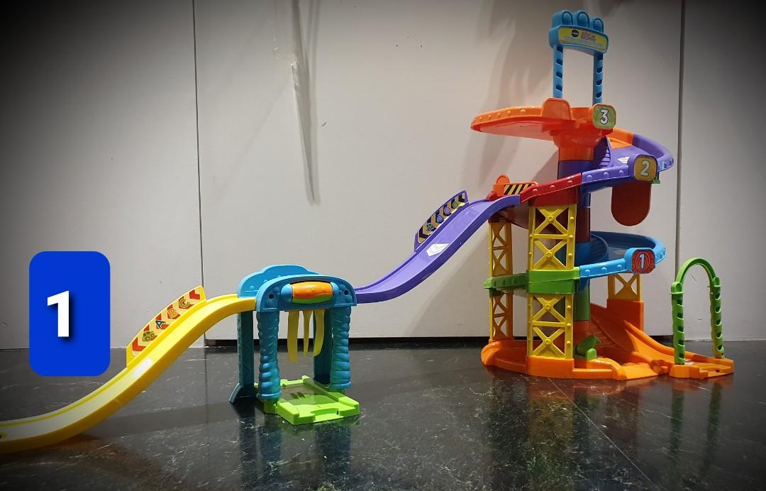 Vtech Car Spiral Tower and Car Wash Set, Babies & Kids, Toys & Walkers