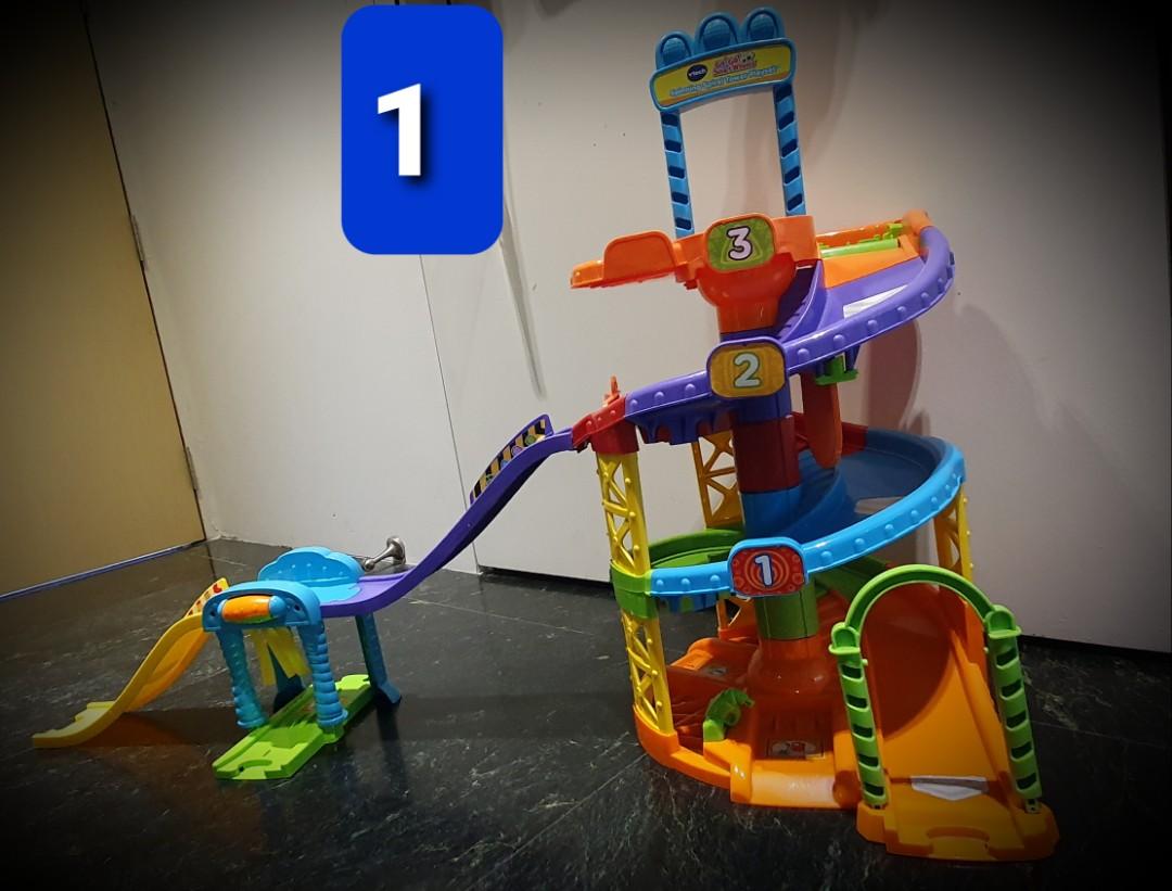 Vtech Car Spiral Tower and Car Wash Set, Babies & Kids, Toys & Walkers
