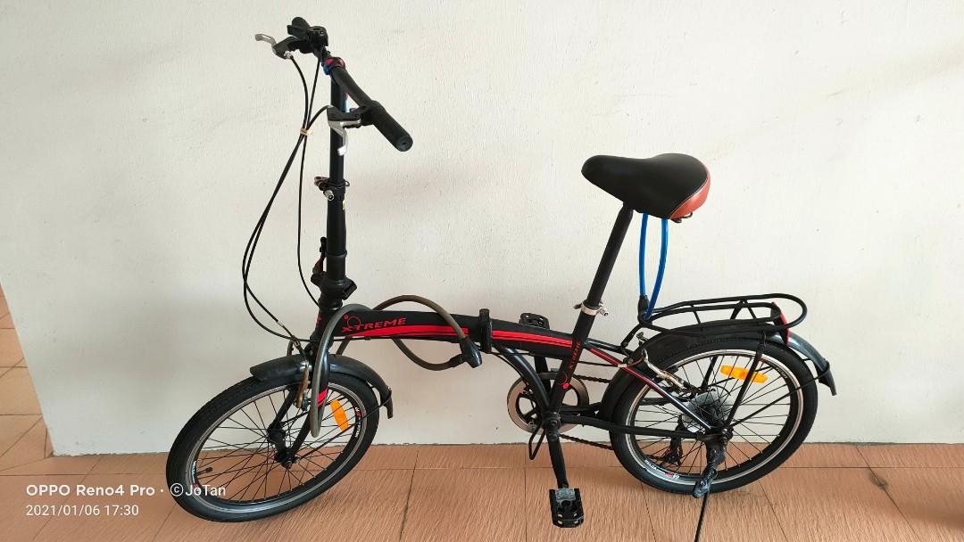 Xtreme foldable bike for sales Sports Equipment Bicycles Parts
