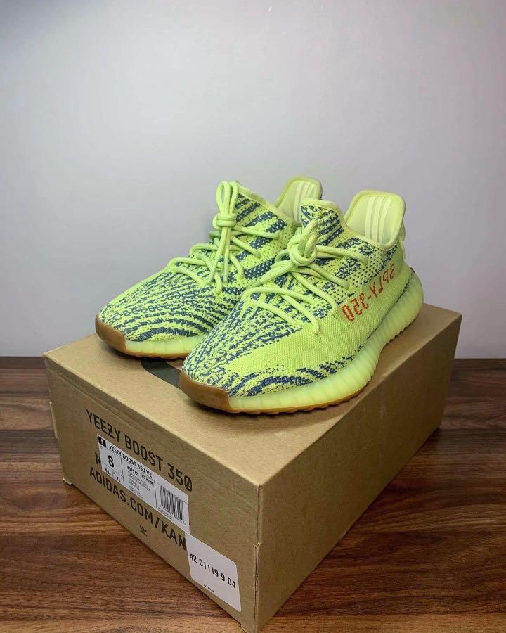 350 v2 frozen yellow