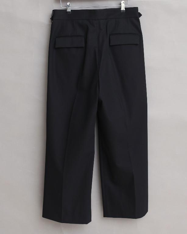 YOKE 20AW 2tuck Wide Gurkha Trousers (Black), 男裝, 褲＆半截裙 