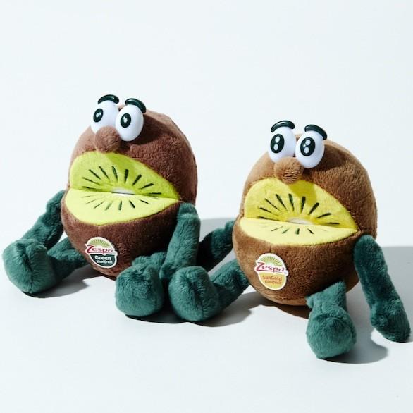 Zespri Kiwi Plush + Pouch, Hobbies & Toys, Toys & Games on Carousell