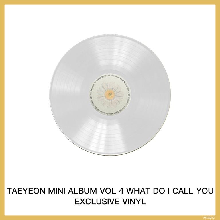 TAEYEON WHAT DO I CALL YOU テヨン レコード LP - その他