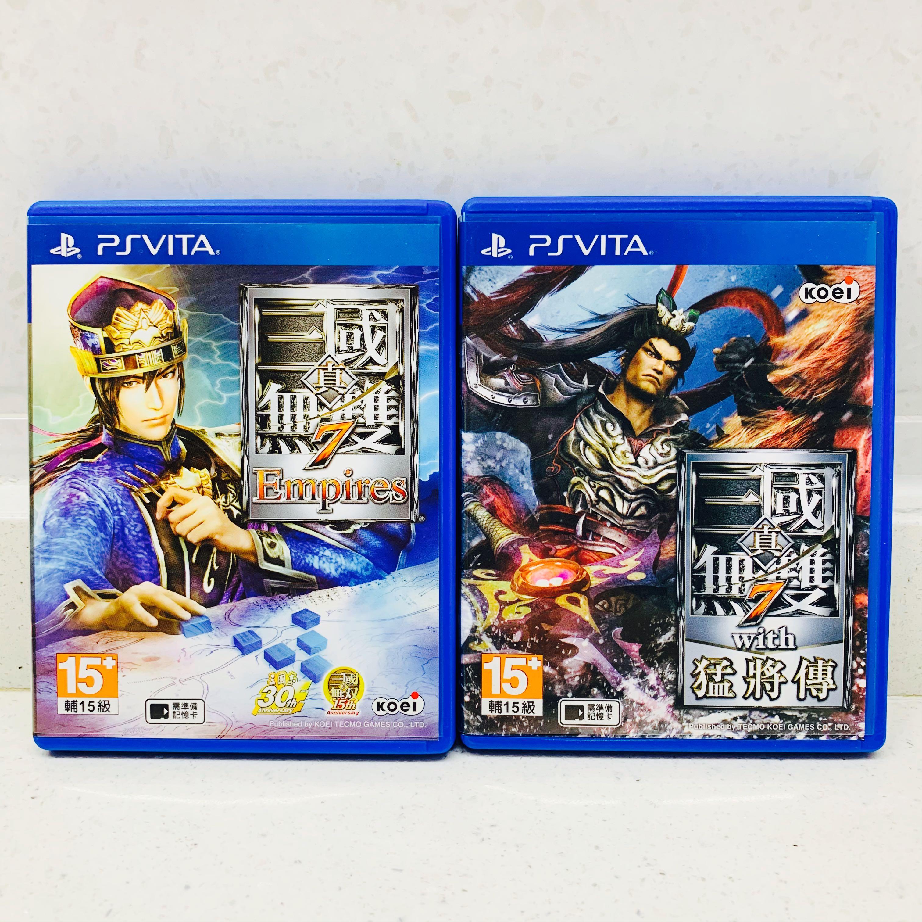 中文 Psv 三國無雙7 Empires 猛將傳vita Playstation 遊戲機 遊戲機遊戲 Carousell