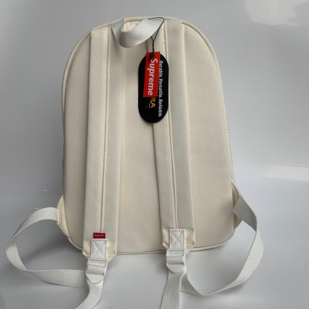 現貨Supreme 20FW Canvas Backpack Box Logo 帆布雙肩背包書包尺寸40