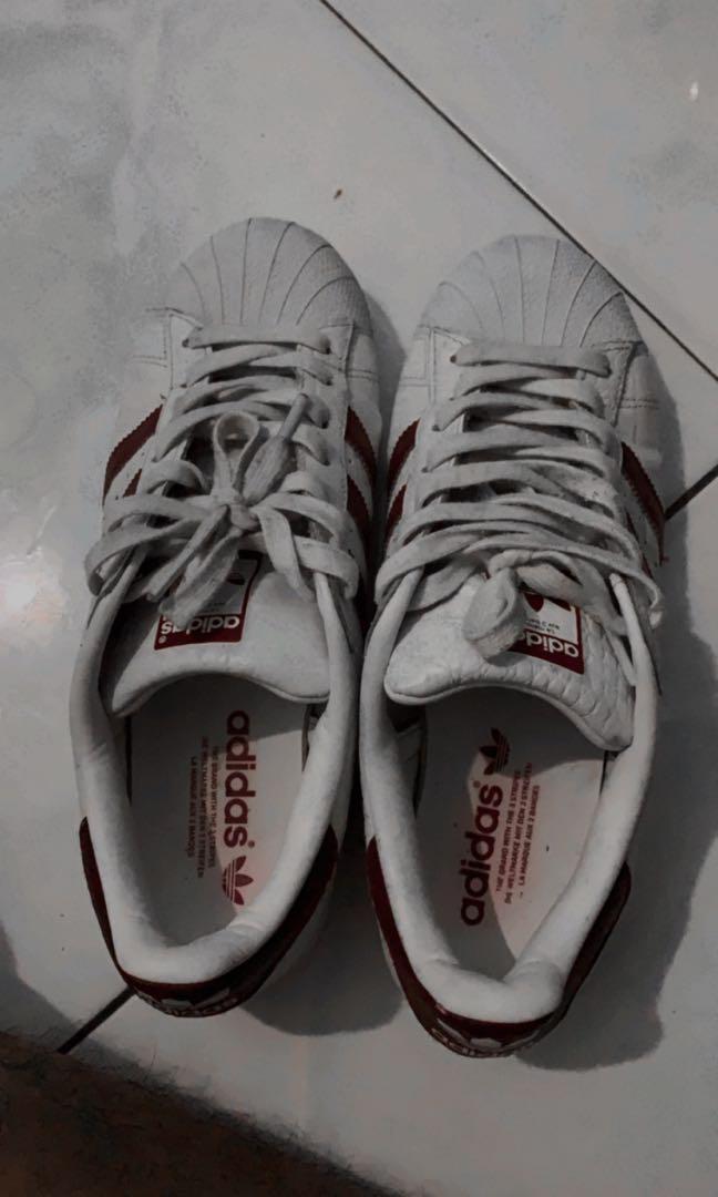 Adidas superstar red 7.5 2025