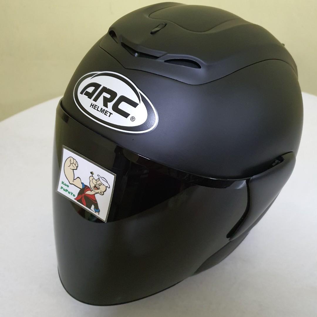 Arc helmet matte black hotsell