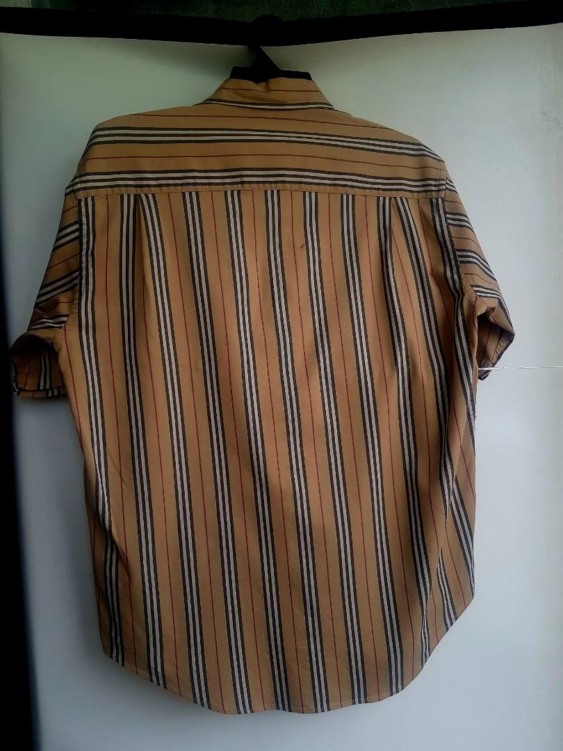 Qc on this Burberry button up. Horizontal lines look a bit too dark not  sure if its super noticeable : r/DesignerReps