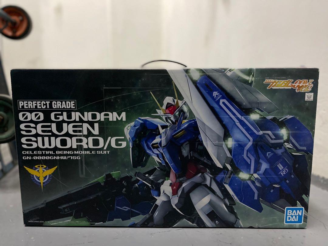 Bandai Pg Perfect Grade 1 60 00 Gundam Seven Sword G 7劍 玩具 遊戲類 玩具 Carousell