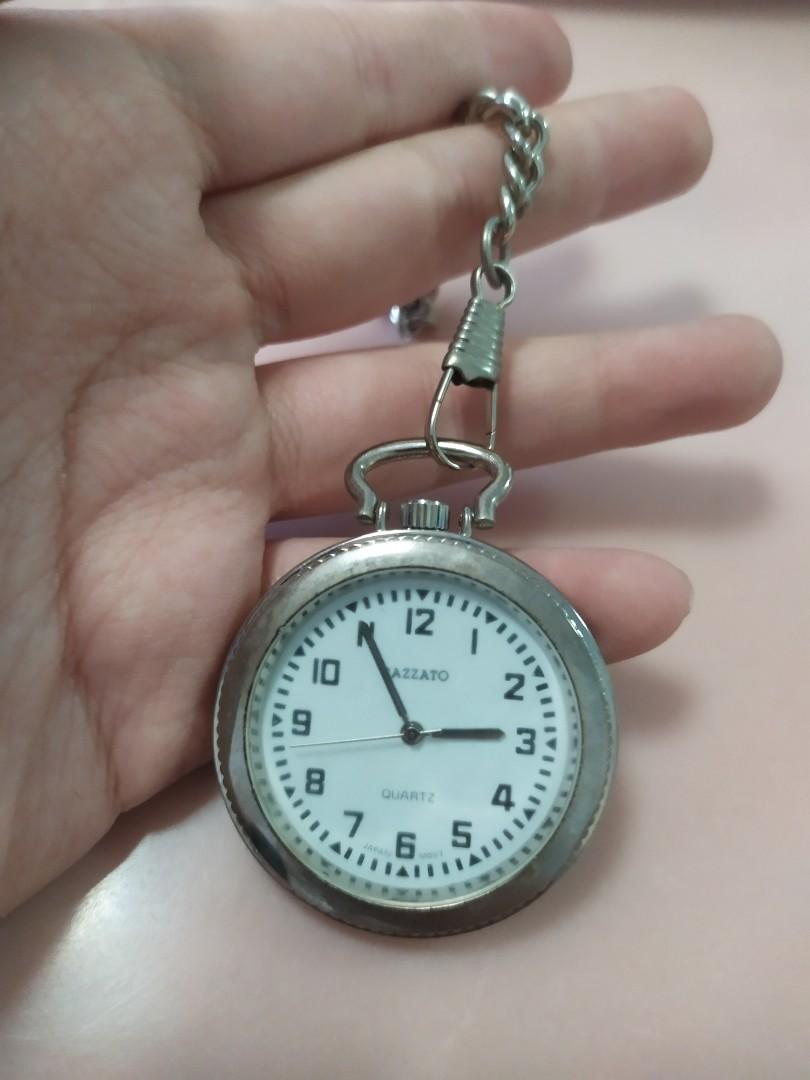 Bazzato quartz sales pocket watch