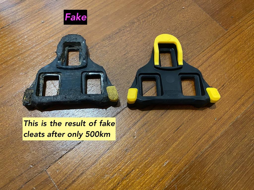 Be weary of fake Shimano Cleats