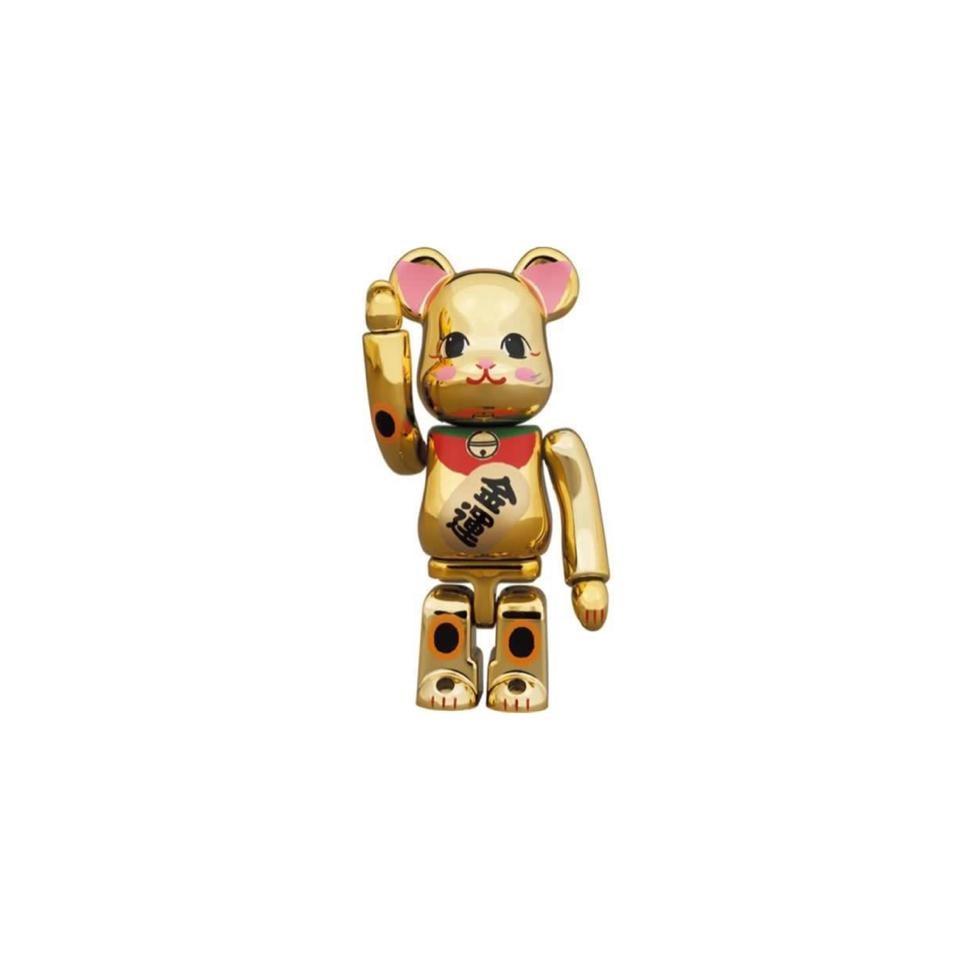 EVISU Bearbrick 1000% Gold Golden Medicom Toy Be@rbrick Limited