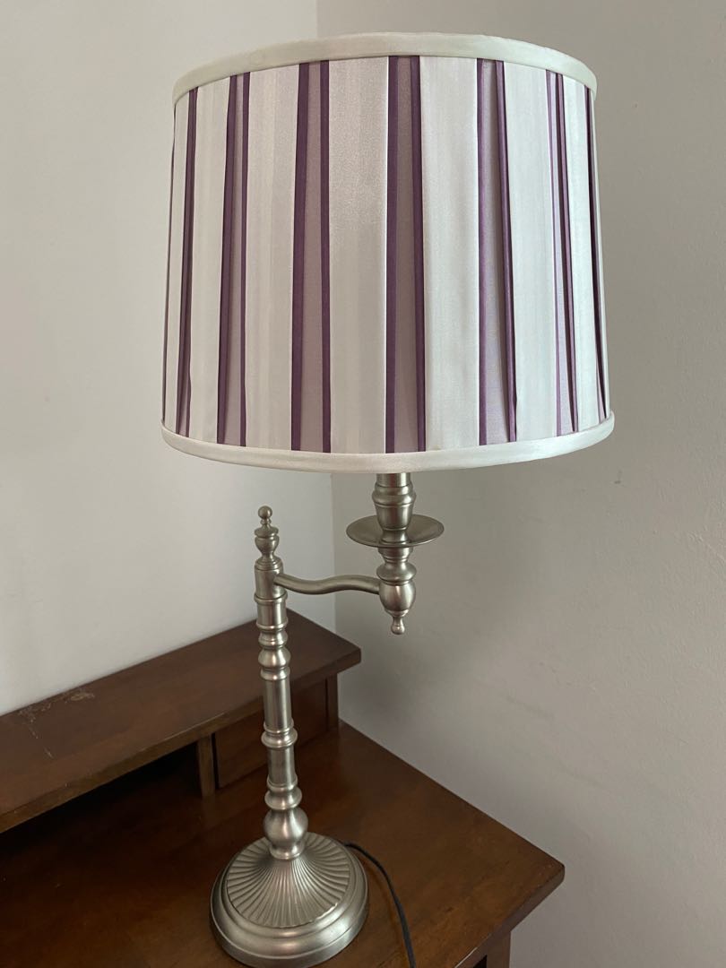 Bedside table lamp Laura Ashley, Furniture & Home Living, Home Decor
