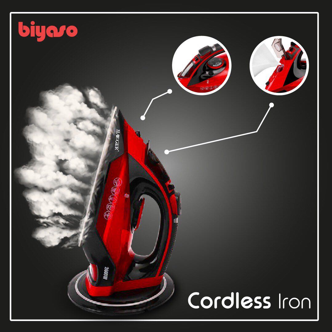 Haeger cordless steam iron online