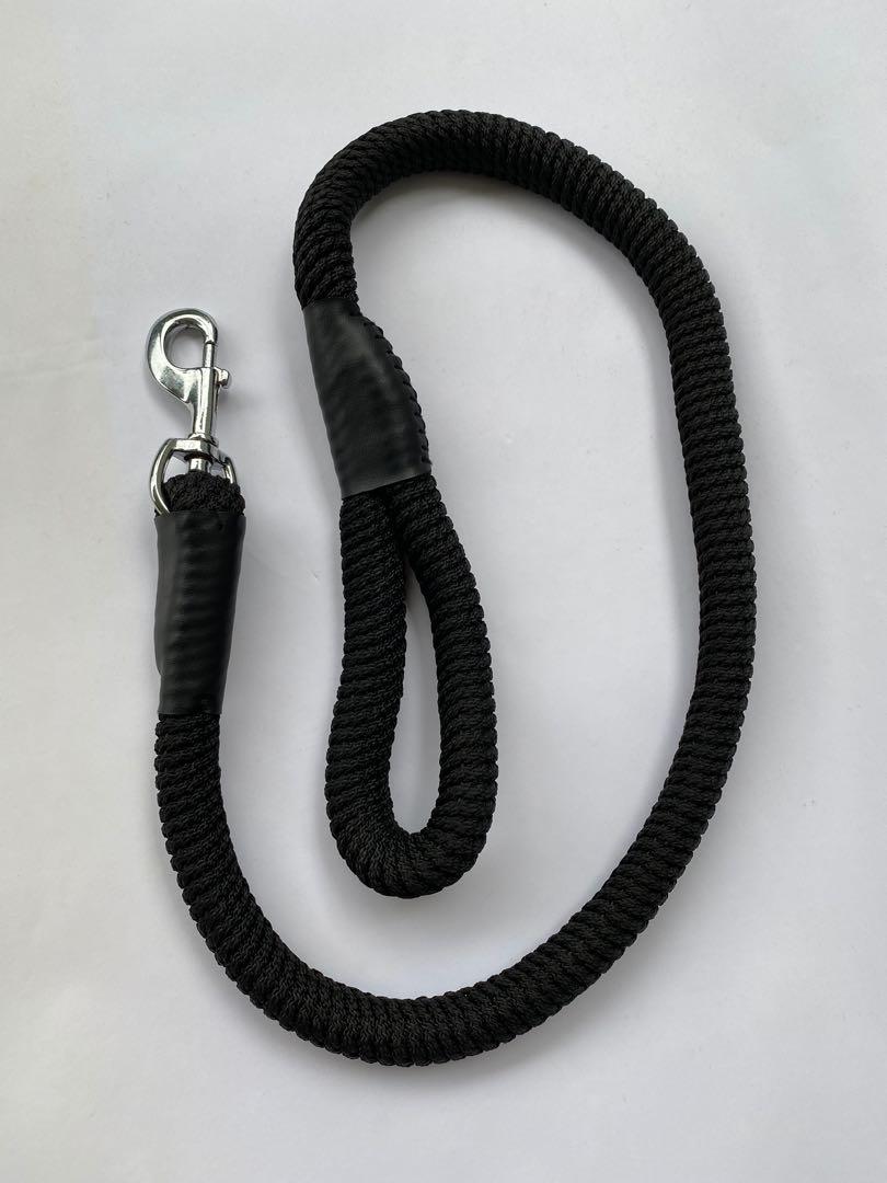 Black rope leash clearance