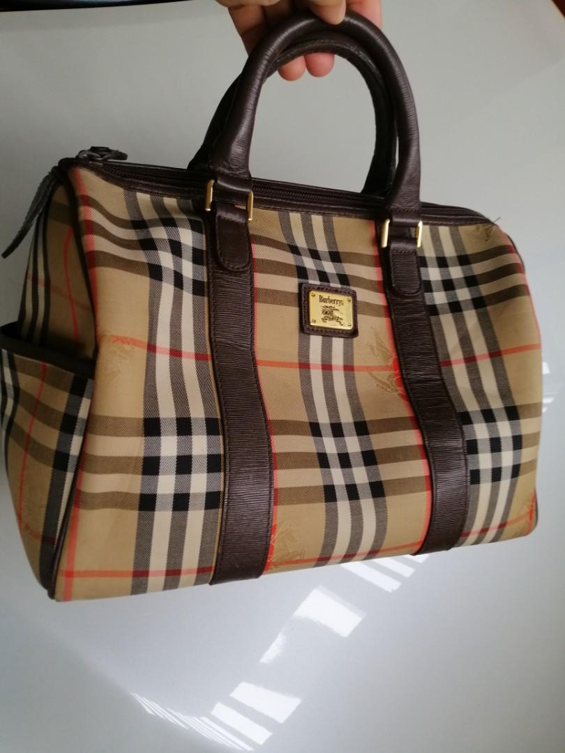 Burberry vintage doctors bag top