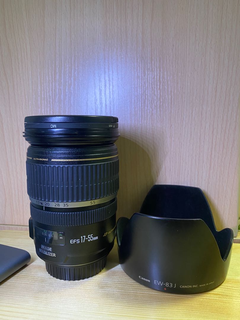 Canon EF-S 17-55mm f2.8 IS USM, 攝影器材, 鏡頭及裝備- Carousell