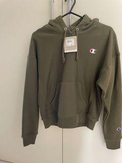 Champion Reverse Weave Hoodie - Army Hammer Size S