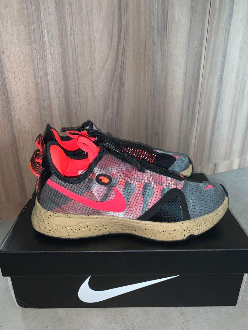 Cheap Nike PG 4 PGC Paul George Basketball Shoes Pink