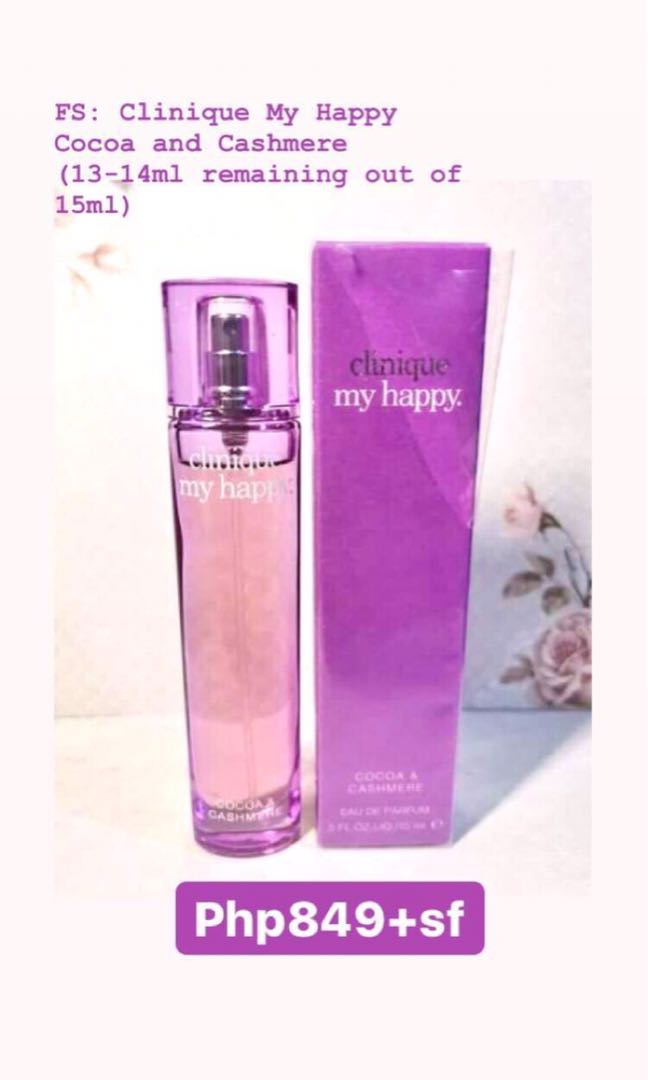 Clinique my happy store cocoa and cashmere