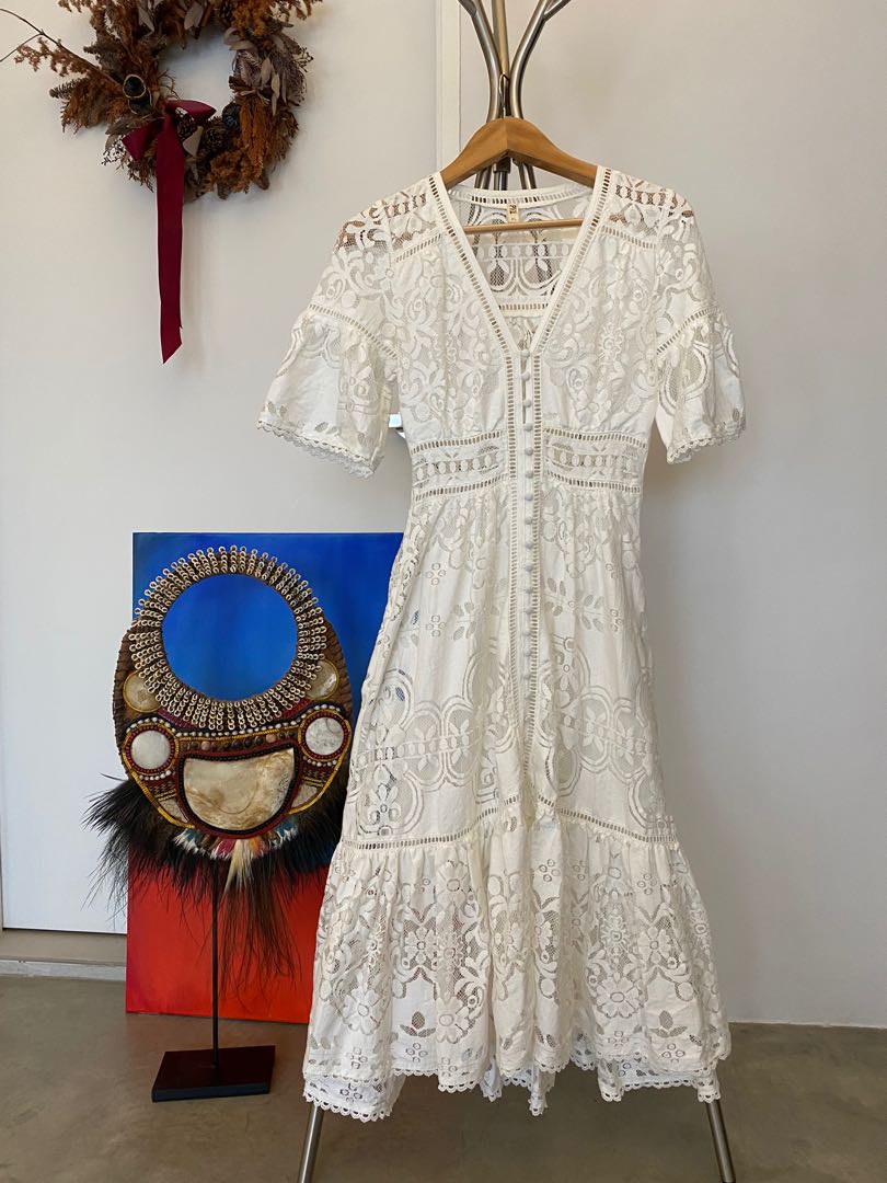 spell clover lace dress