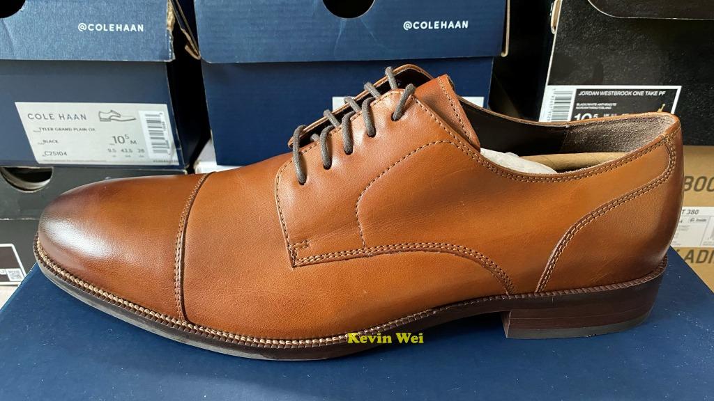Cole haan benton sales cap toe derby