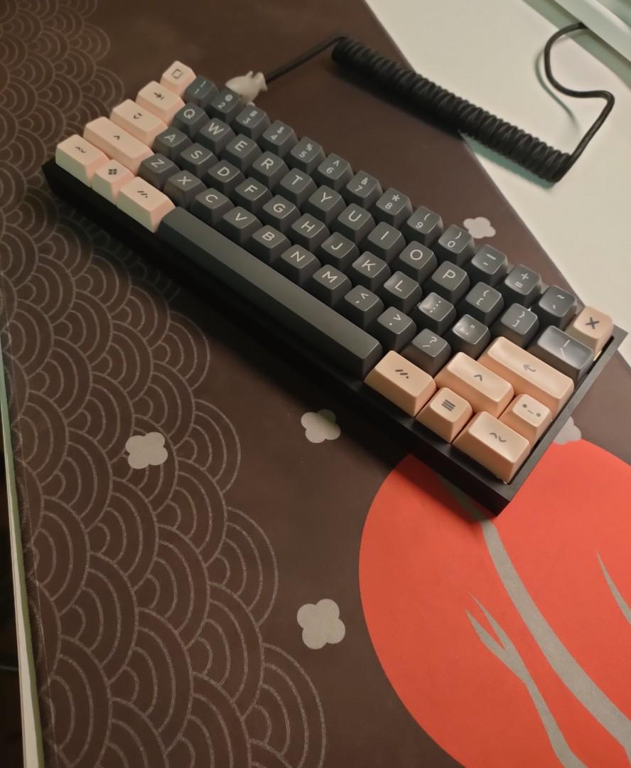 Tofu 60 Hhkb/tsangan layout SA Bliss everglide coral red custom