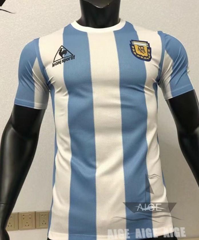 Diego Maradona Argentina Retro Jersey L